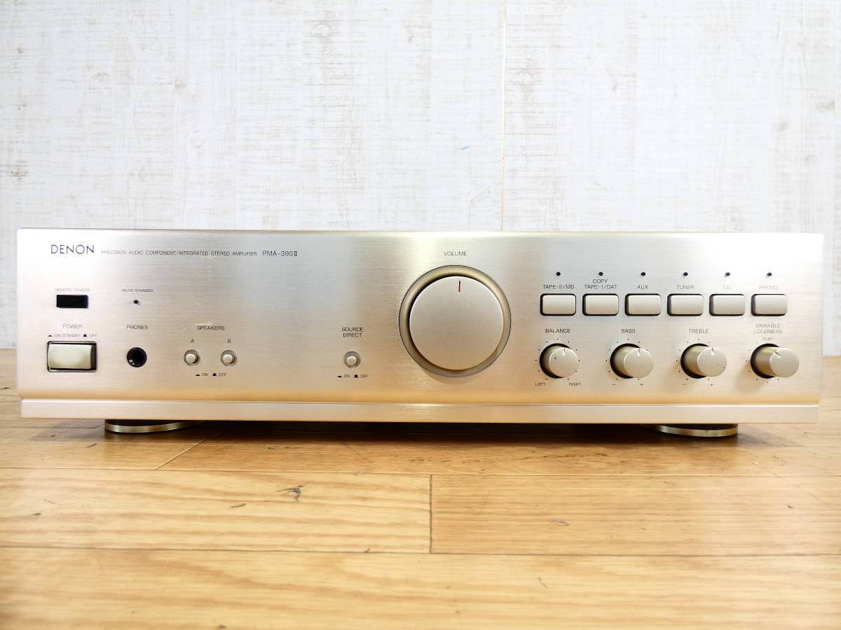 DENON デノン PMA-390Ⅱ プリメインアンプ 音響機器 オーディオ