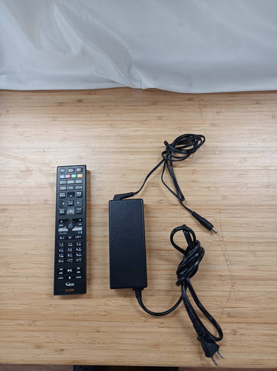 J:COM XA401 CATVチューナー 純正リモコン付き