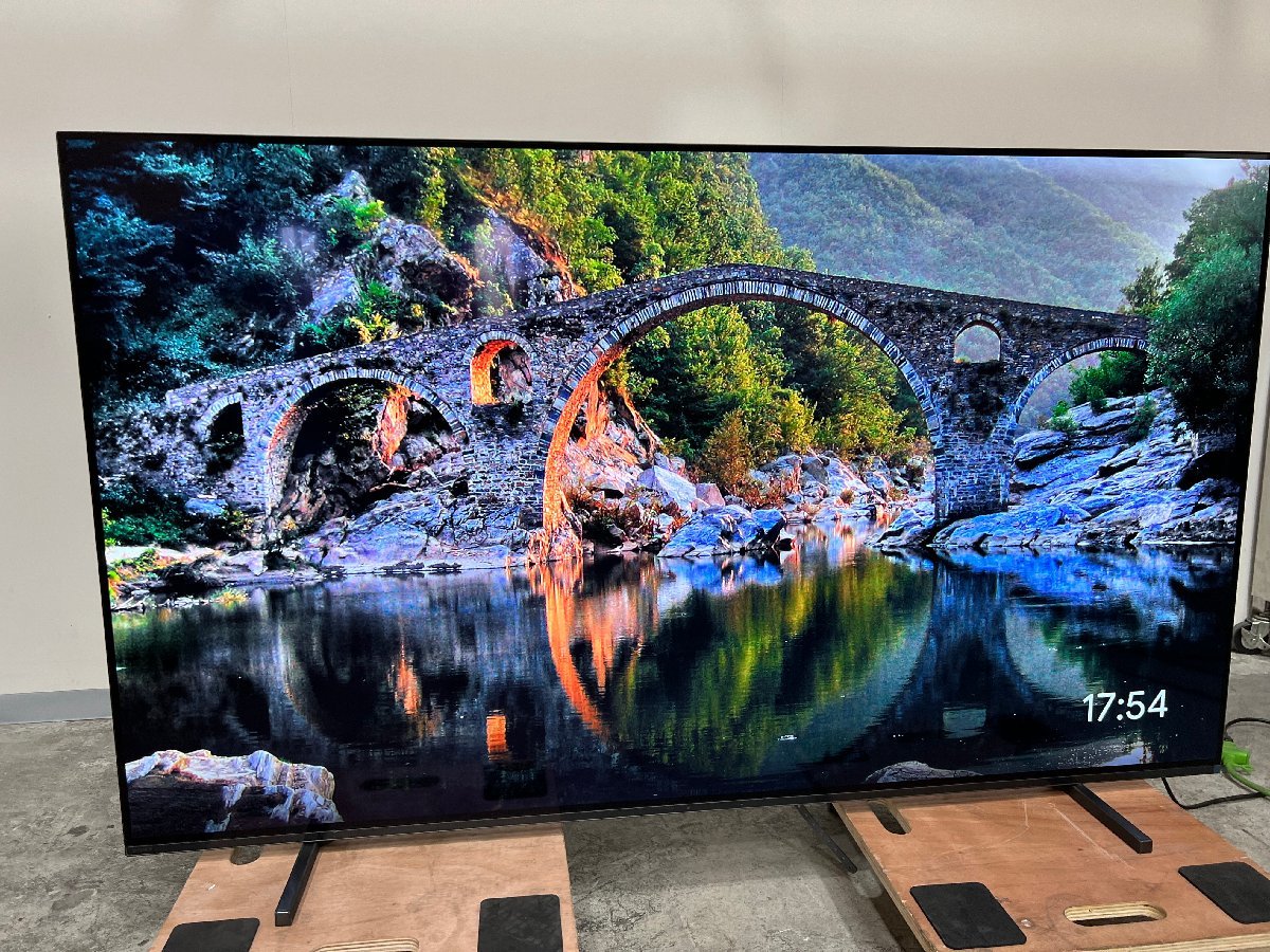 美品・直接・自社配送】SONY 4K有機ELテレビ XRJ-65A80L 65インチ 2021年