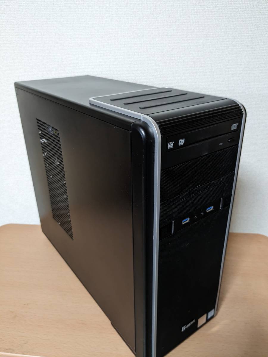 ゲーミングPC i7 6700 GTX1060 （2画面付きホワイトゲーミングPC一式  