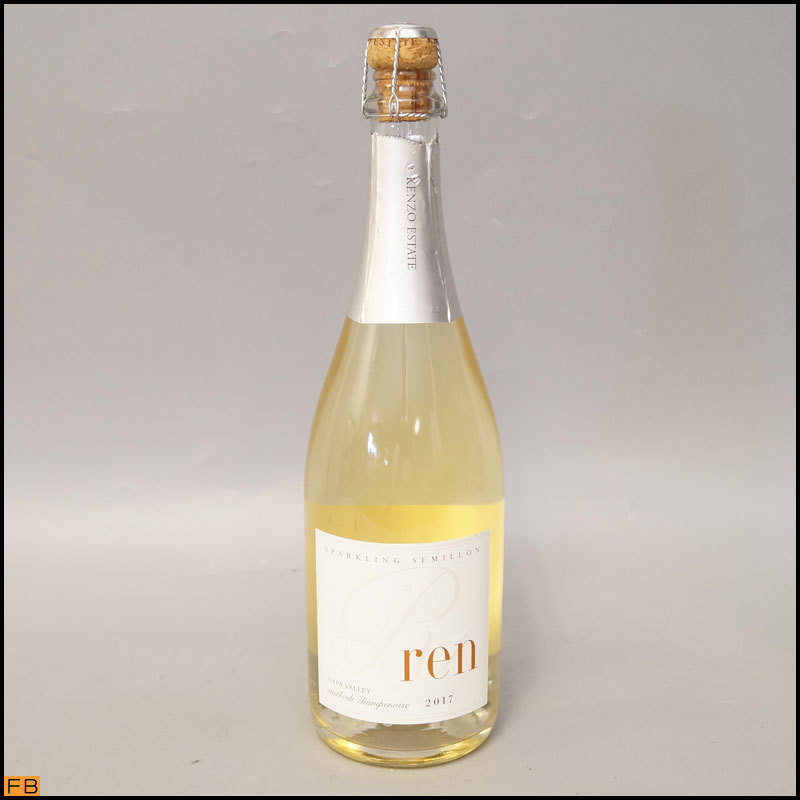 6459-◇税込◇KENZO ESTATE◆ren 2017 蓮 SPARKLING SEMILLON 12.8％ 750ml 