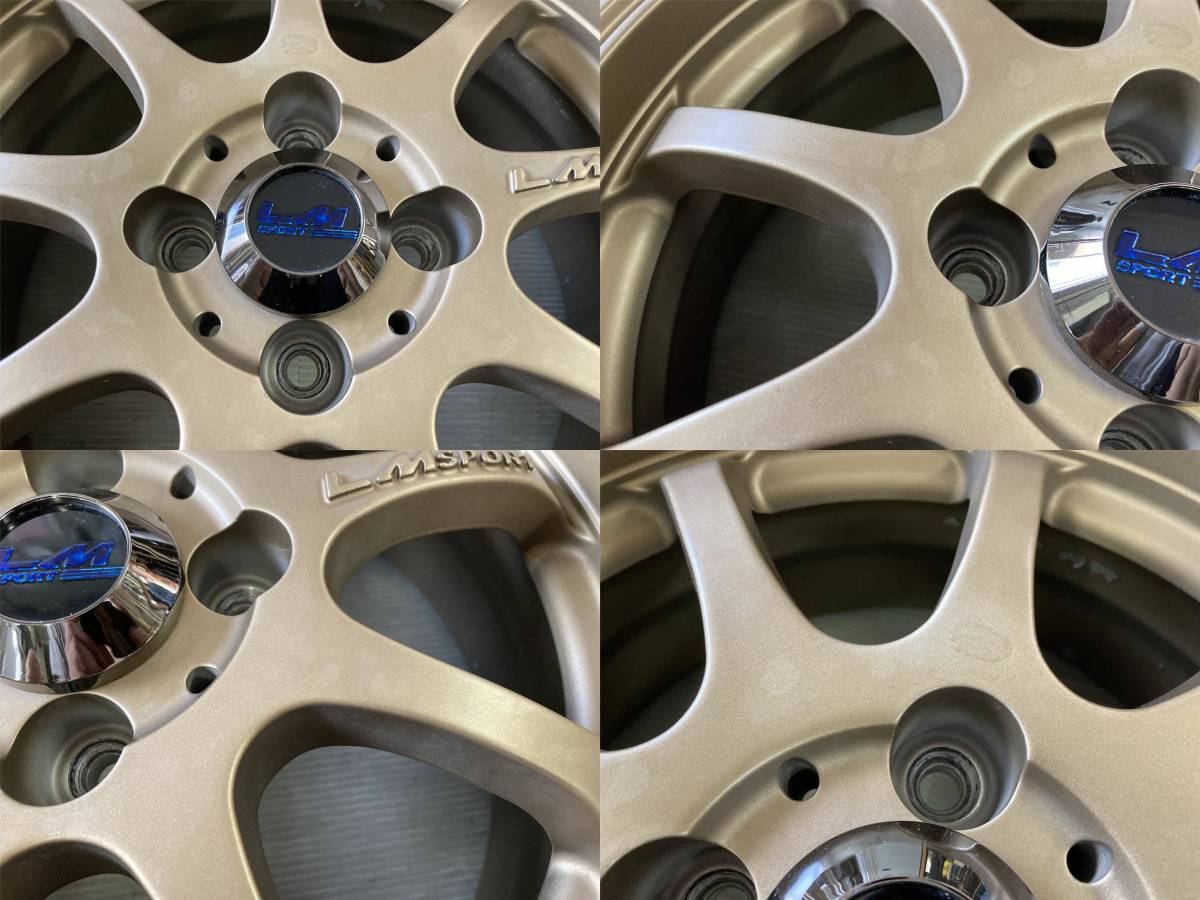 LM SPORT ファイナル 6.0J 15インチ 4H PCD100 +42 レアマイスター