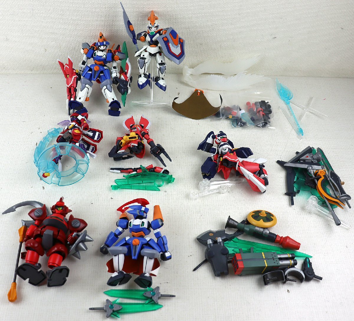 S◆ジャンク品◆プラモデル 『ダンボール戦機 セット まとめ売り』 プラモクラフトRPG レベルファイブ BANDAI/バンダイ ※パーツ欠品不明
