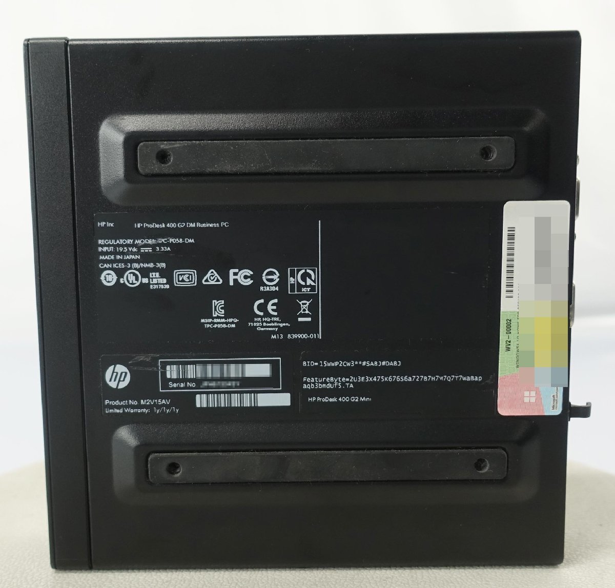 office付 即日発送 i5 3.20GHz 8GB 1TB ジャンク HP ProDesk 400 G2 M2V15AV/Core i3-6100T/メモリ無/HDD無