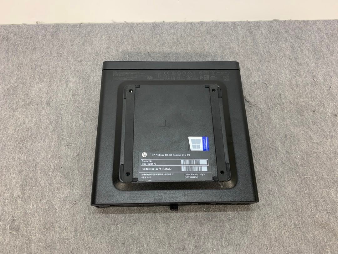 ジャンク【hp】ProDesk 405 G6 DM Ryzen3 Pro 4350GE メモリ8GB HDD無