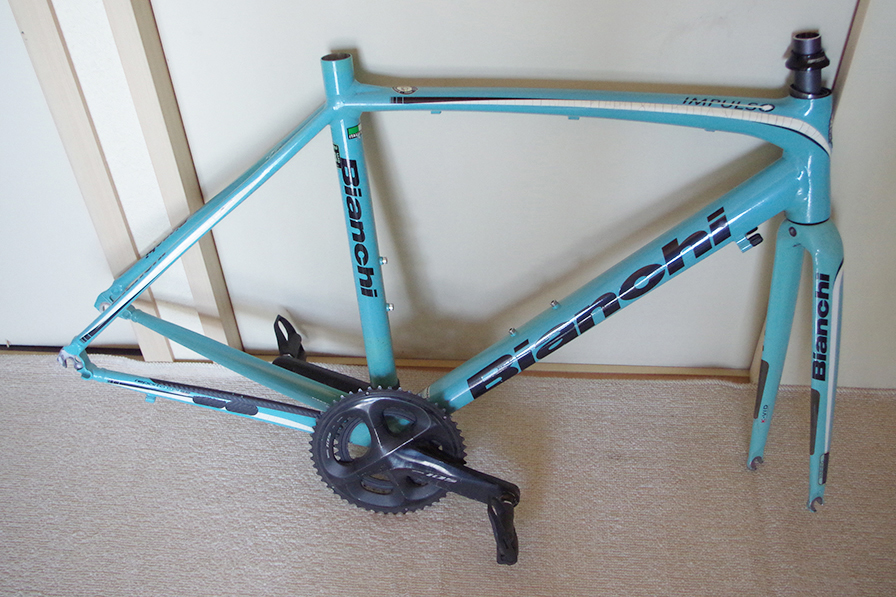 美品 BIANCHI Bianchi ビアンキ IMPULSO サイズ44 10速105 Bianchi
