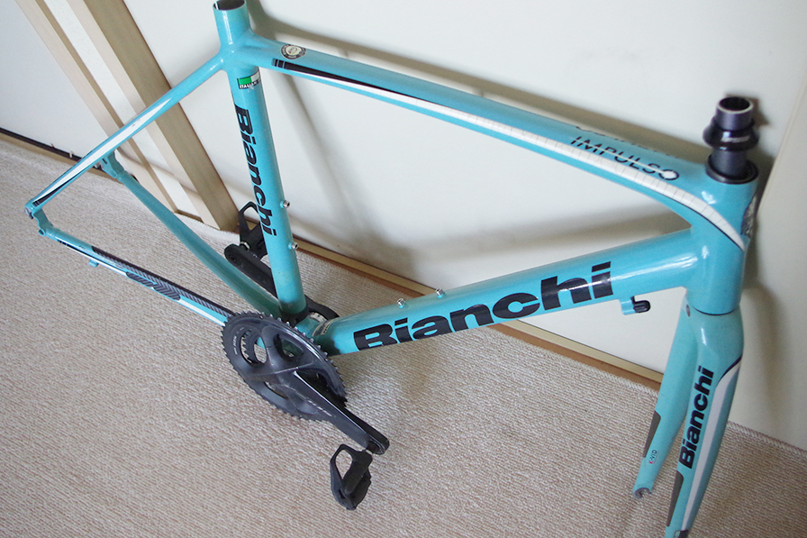 Bianchi ビアンキ IMPULSO フレームのみ ロードバイク 訳あり 53cm