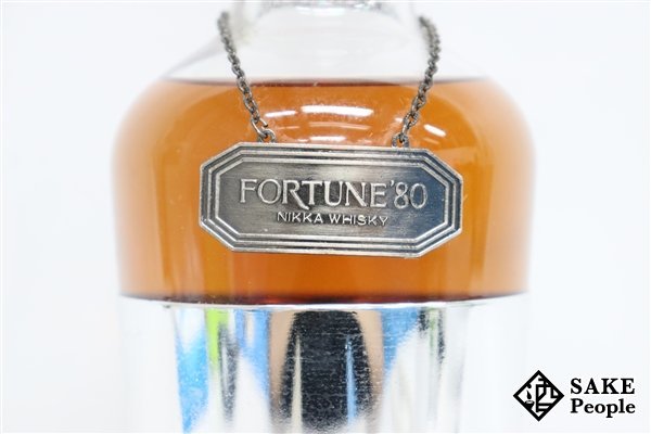 ニッカ 760ml フォーチュン 特級 43% NIKKA fortune'80 液漏れ跡 '80