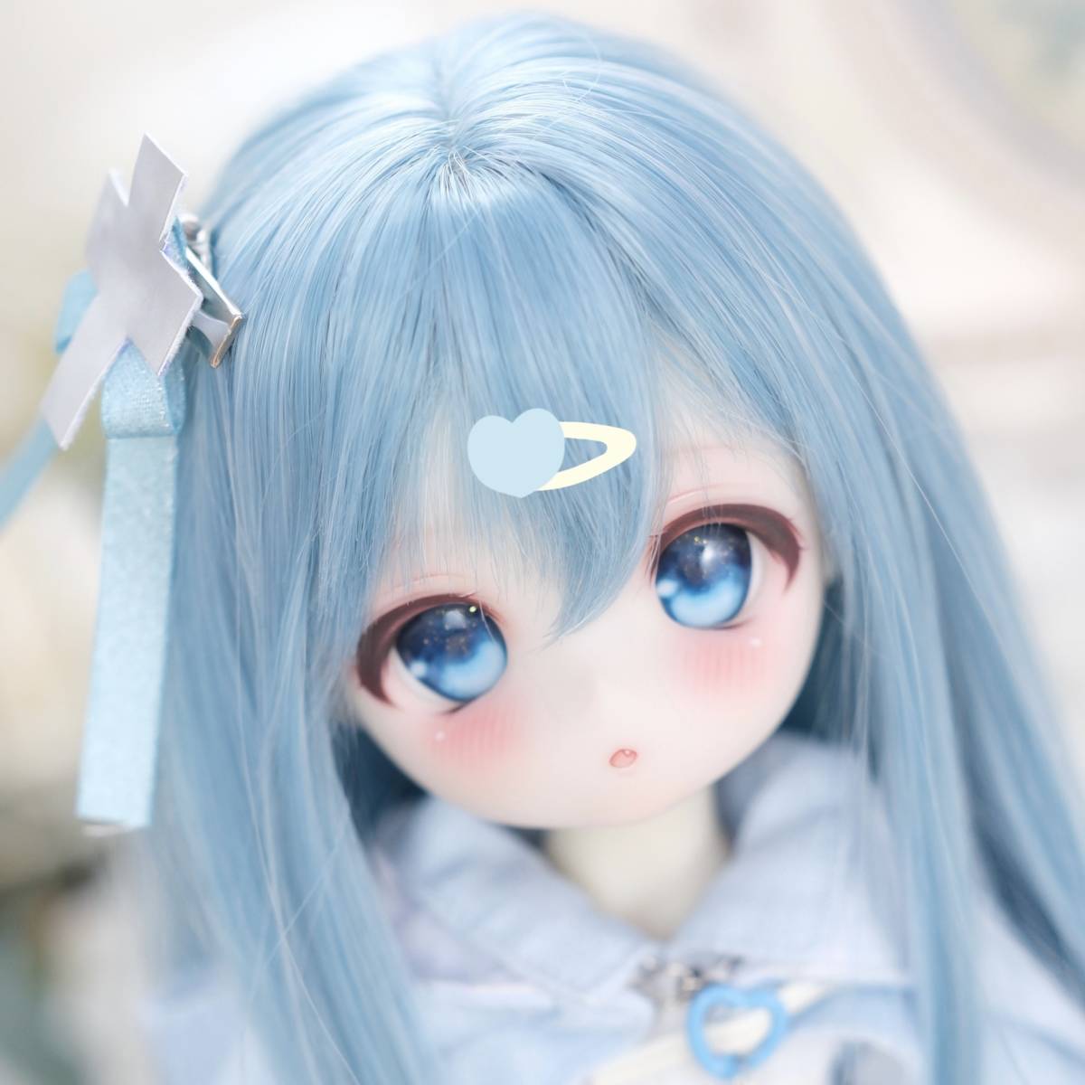 ねねこ』 1/6カスタムドールTinyfox 01S 白巧カスタムヘッド＋天使 
