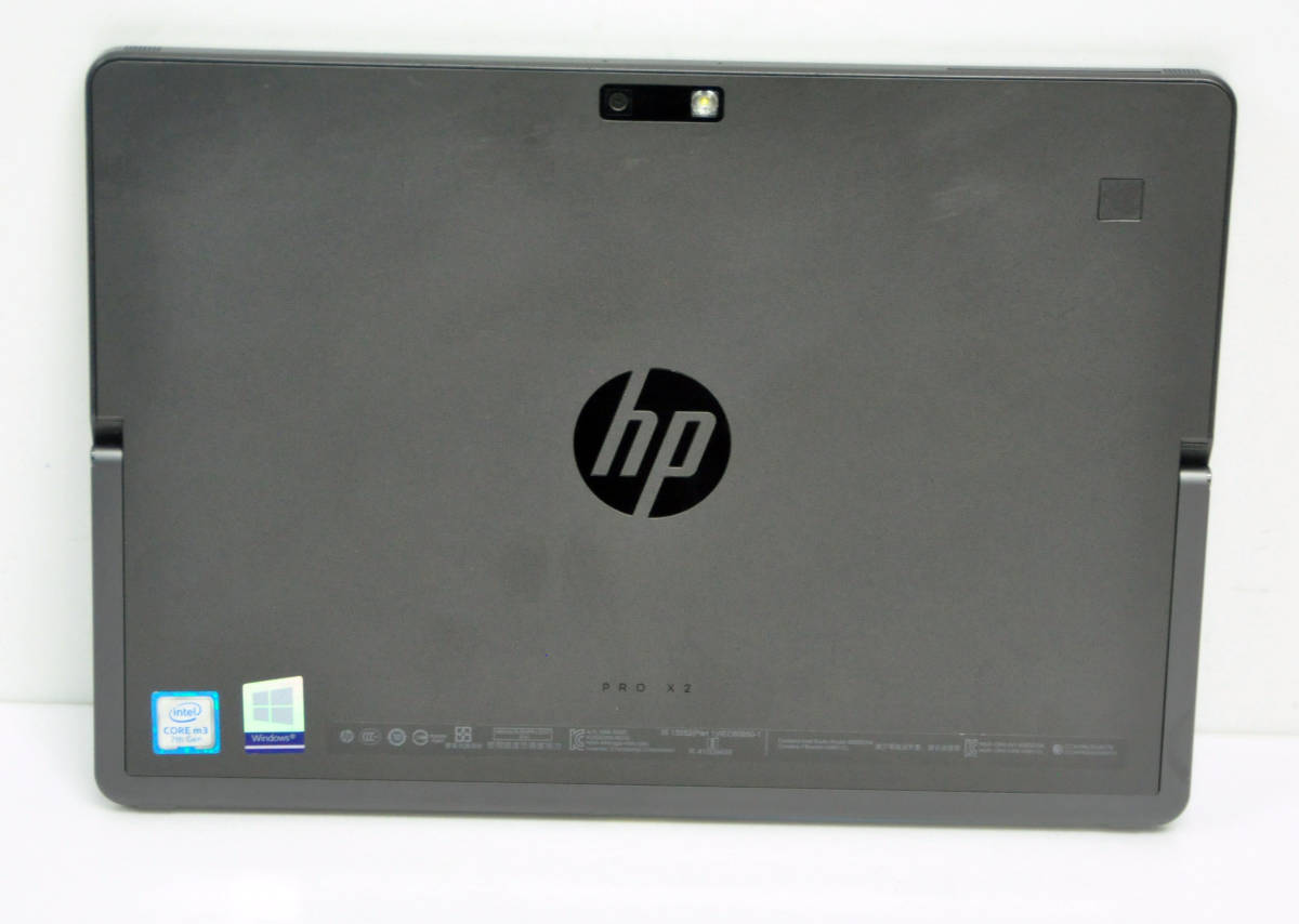 良品 フルHD Windows10タブレットPC HP PROX2-612 G2 Core M3-7Y30