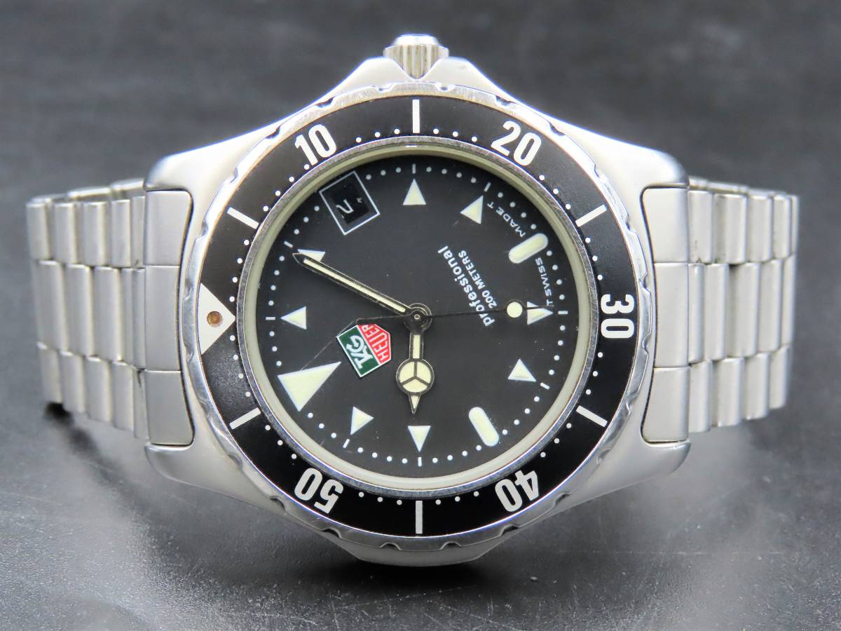 1円～! ジャンク品☆正規品 TAG HEUER タグホイヤー 973.006R 