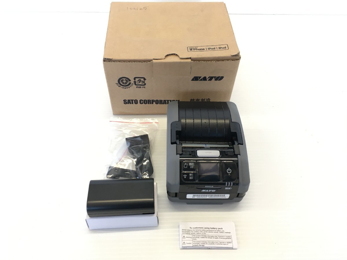 SATO⁄サトー モバイルプリンター Petit lapin(プチラパン) PT208J-W3