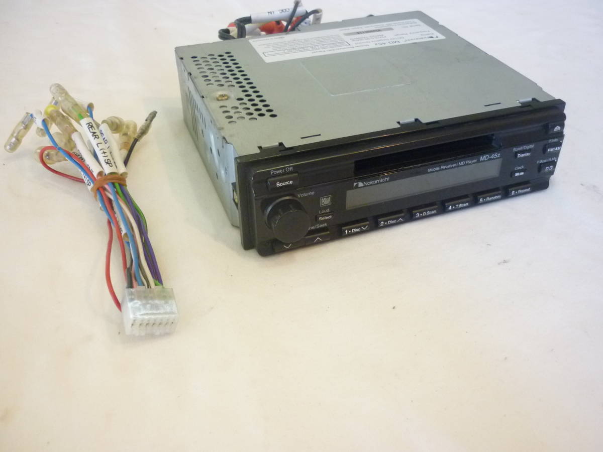 ナカミチ Nakamichi - プレーヤー 高音質 Yahoo!オークション MD 1DIN 