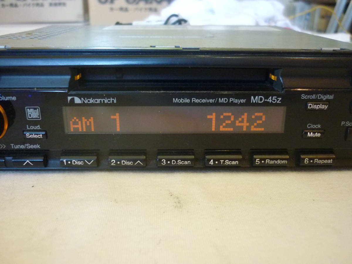 ナカミチ Nakamichi - プレーヤー 高音質 Yahoo!オークション MD 1DIN 