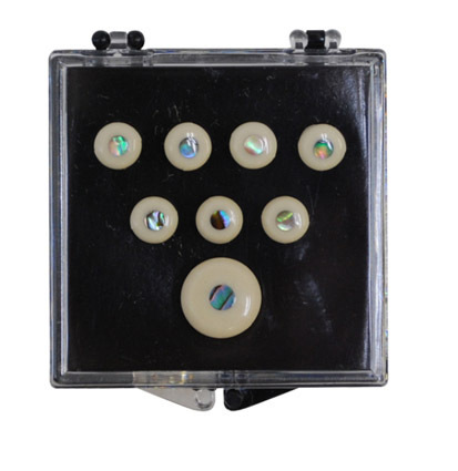 Martin 18APP45 ブリッジピン＆エンドピンセット White/Pearl〈マーティン〉