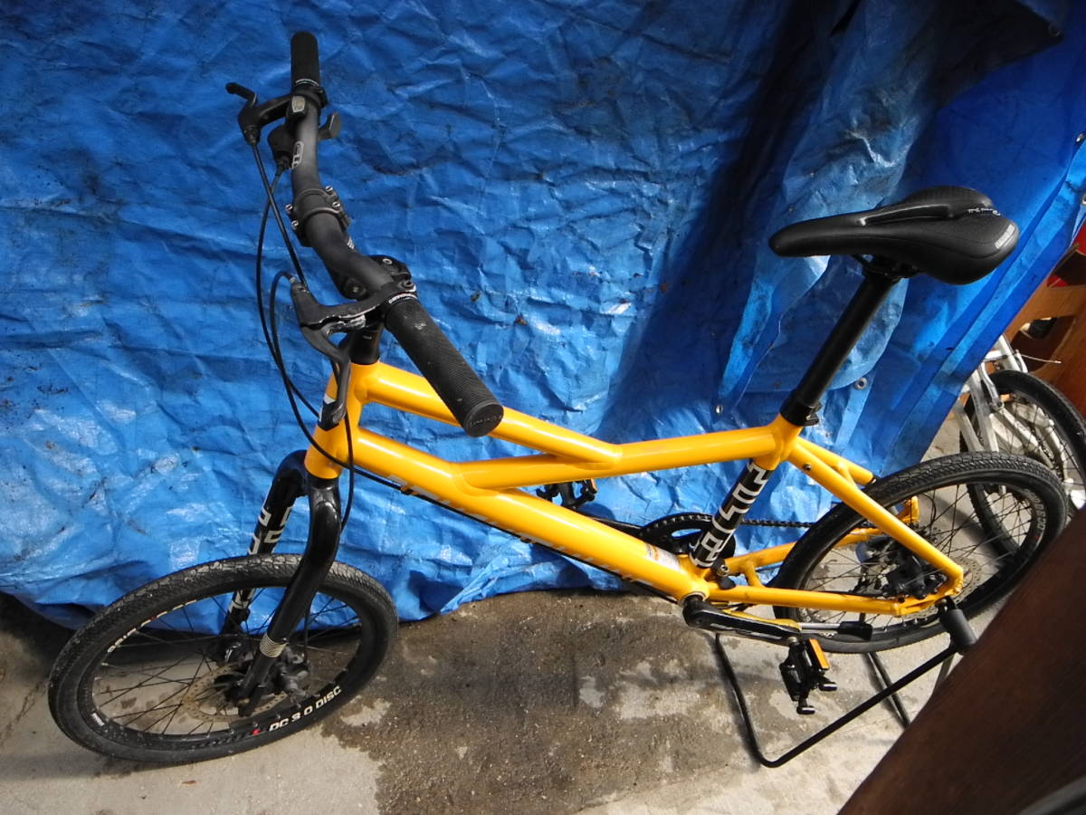 キャノンデール フーリガン8 黄色 中古 canonndale hooligan8