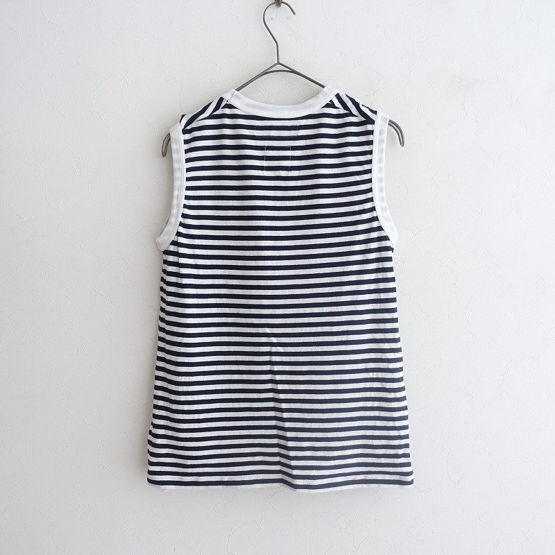 MADISONBLUEボーダーノースリーブTシャツ MADISONBLUE 【公式通販】