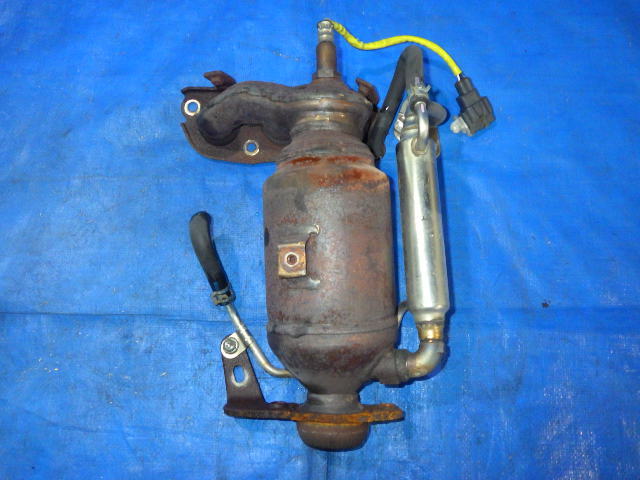 65 タント カスタム LA600S 純正 26年 前期 KF-VE4 エキマニ 触媒 ショクバイ 六角