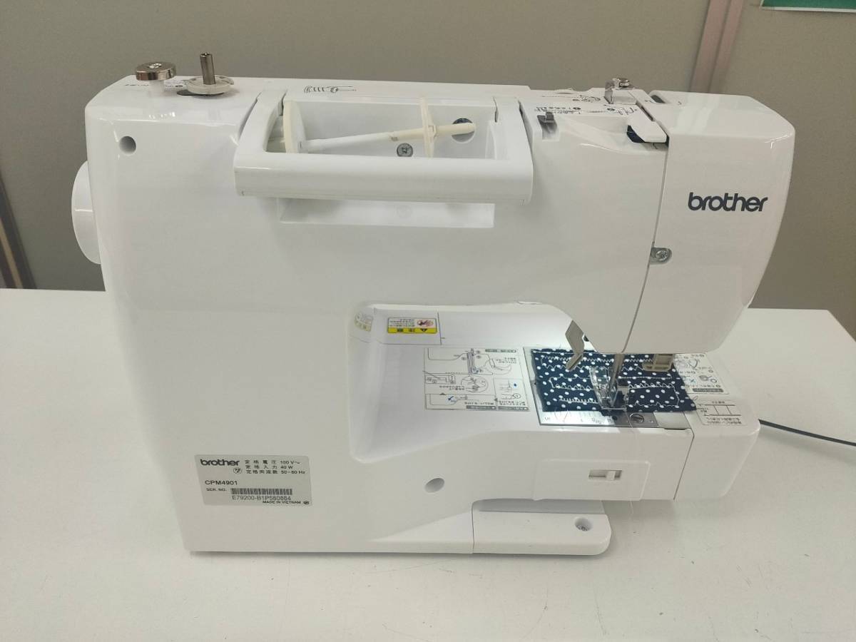 brother ブラザー Teddy 100 CPM4901 通電 試し縫い確認済み brother ブラザー Teddy 100 CPM4901 通電 試し縫い確認済み