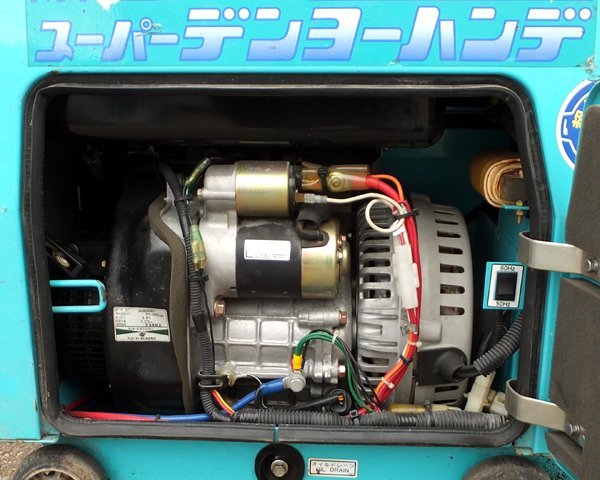 C0731A引 デンヨー ガソリンエンジン溶接発電機 GAW-150SS スーパー 