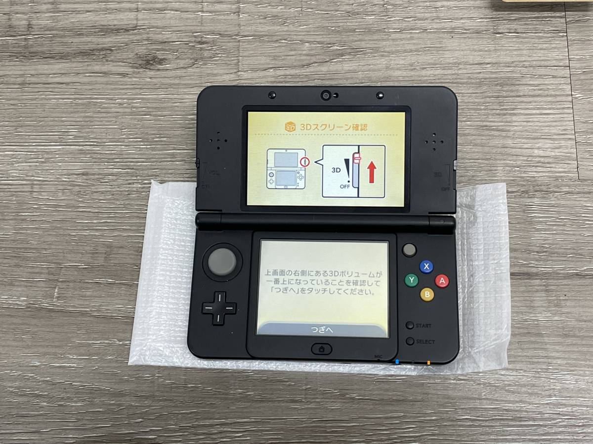☆ New3DS ☆ Newニンテンドー3DS ブラック 動作品 状態良好 本体  