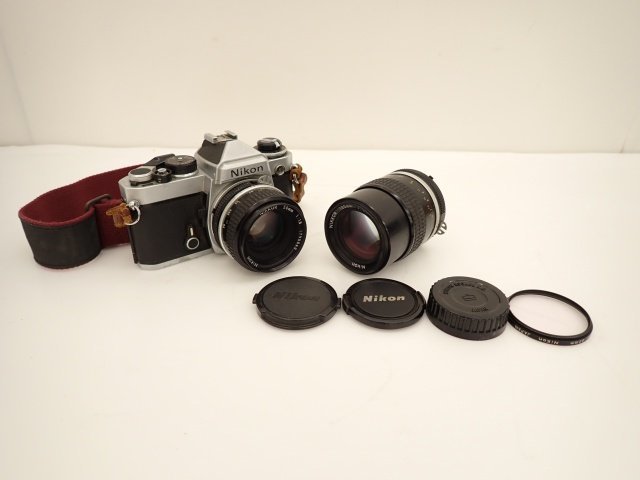 Nikon ニコン 一眼レフカメラ FE ボディー +レンズ Ai NIKKOR 50mm F1