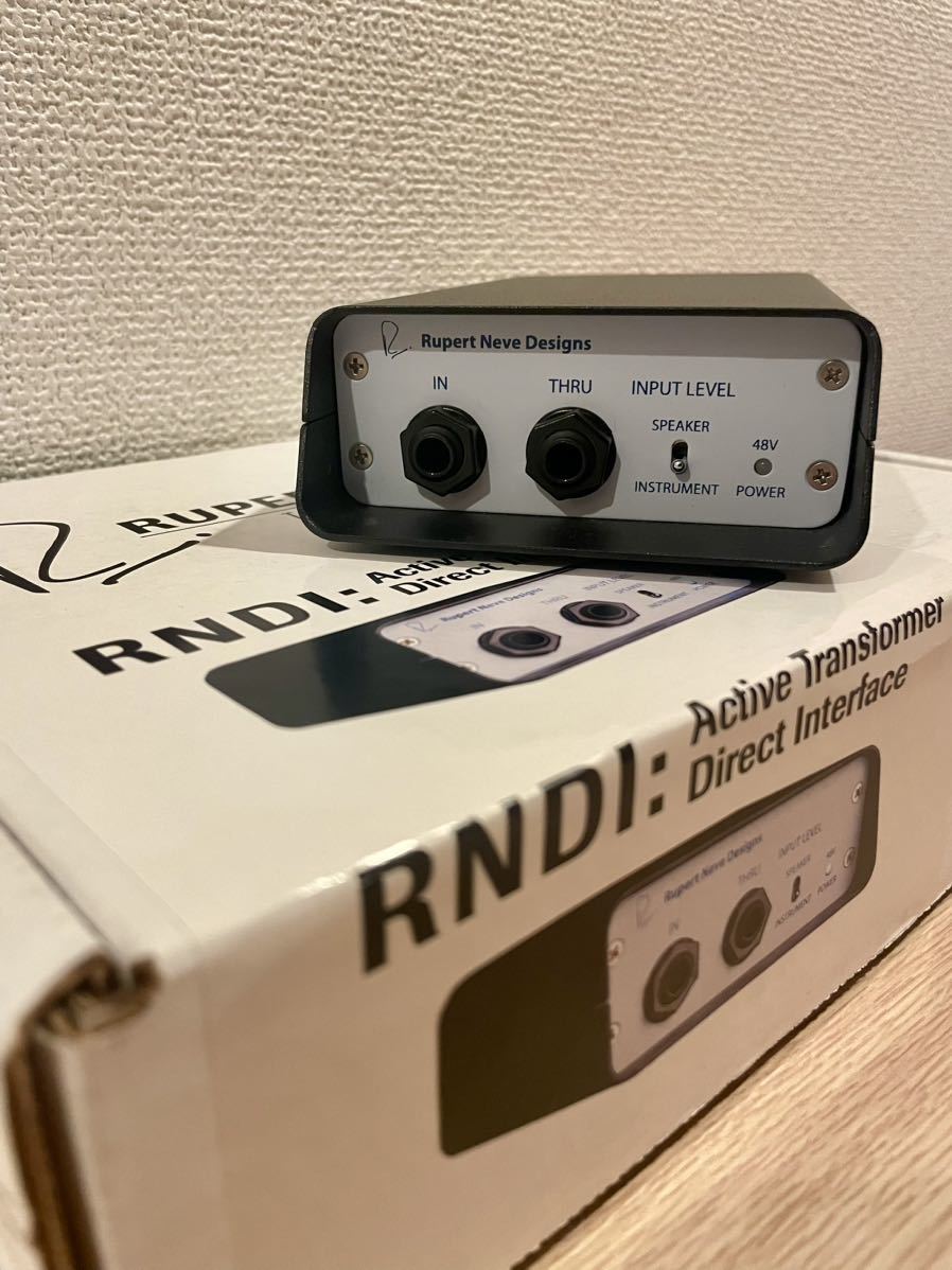 RUPERT NEVE DESIGNS RNDI アクティブ DI Active Neve Rupert