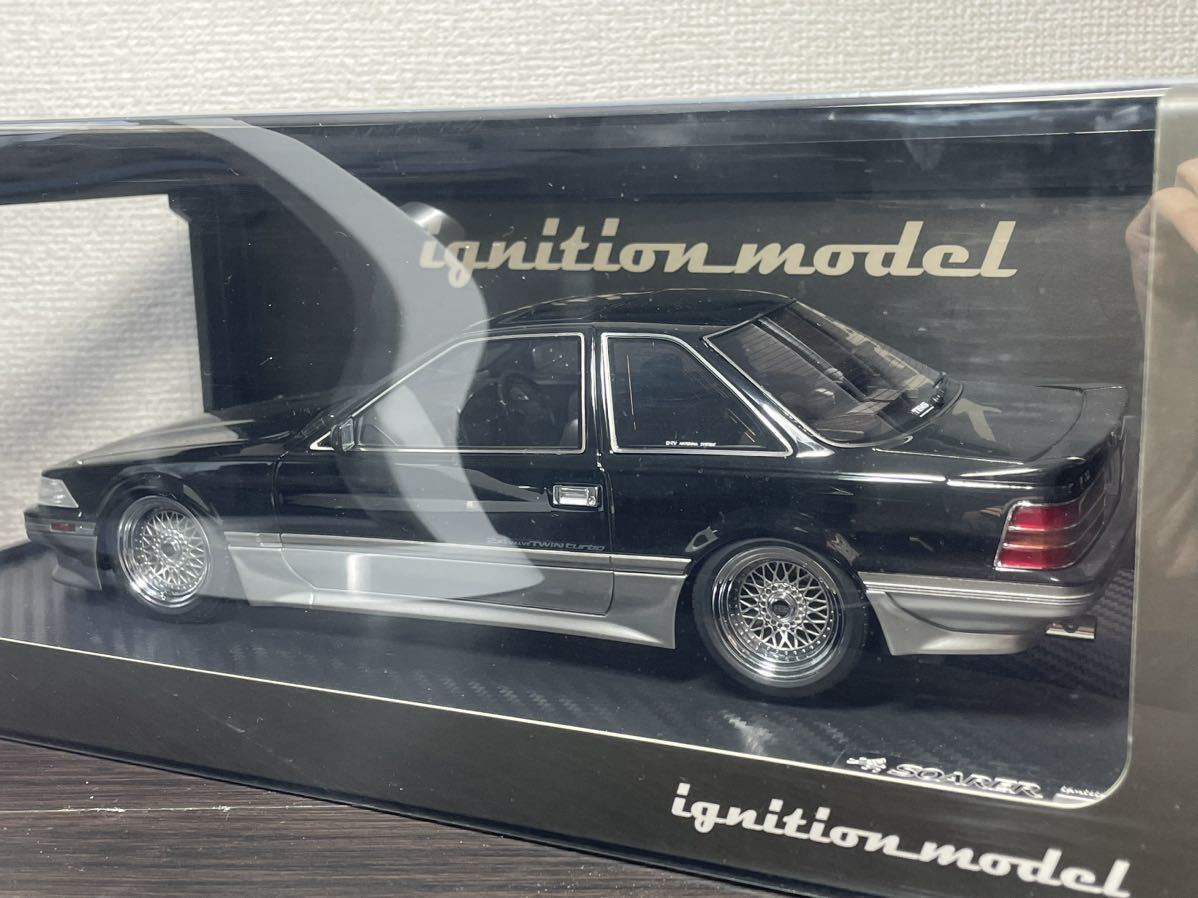 IG1326 1/18 Toyota Soarer Z20 BlackSilver / トヨタ ソアラ ツイン