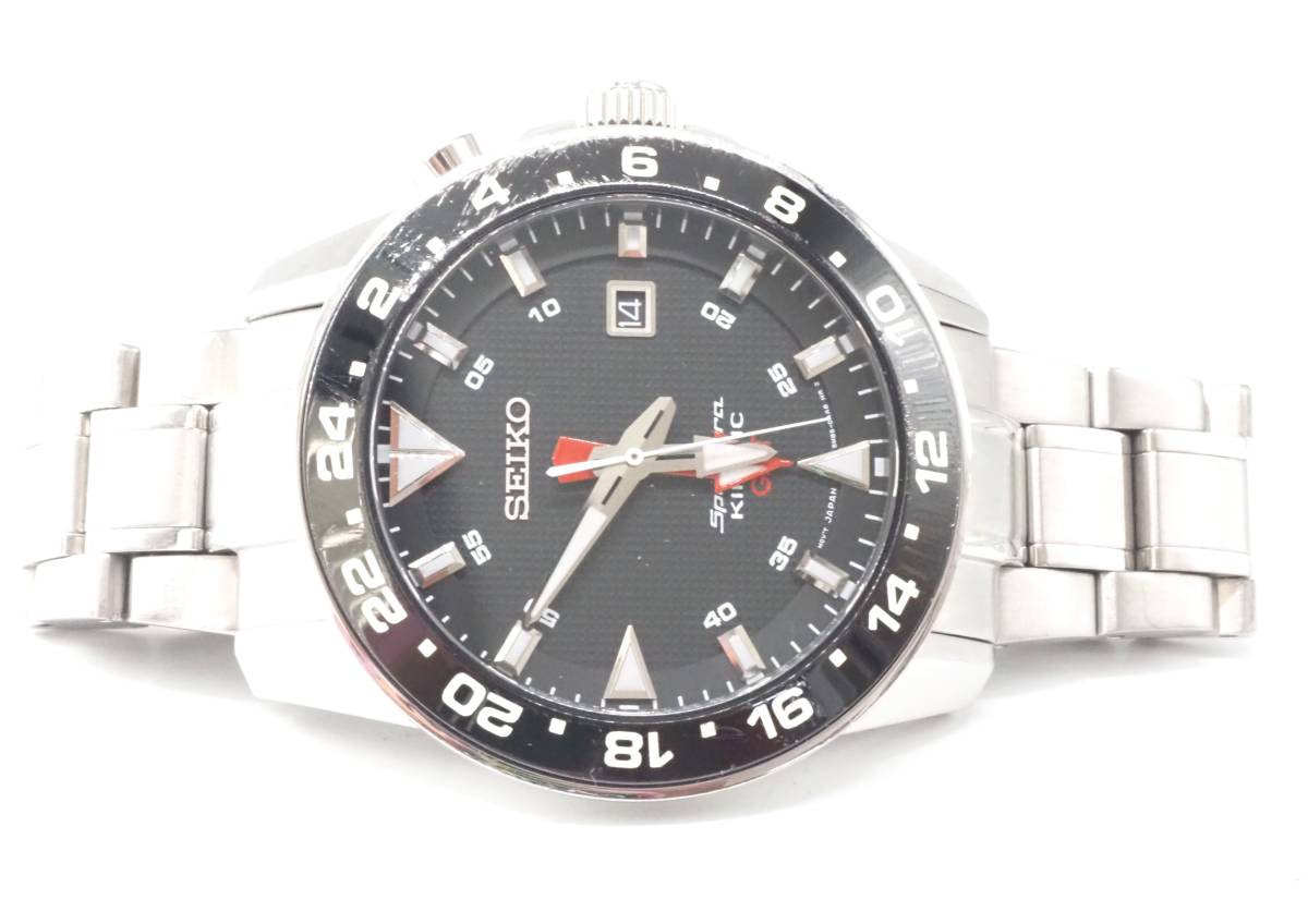 22) セイコー SUN015P1 スポーチュラ キネティック GMT 5M85 -0AA0 