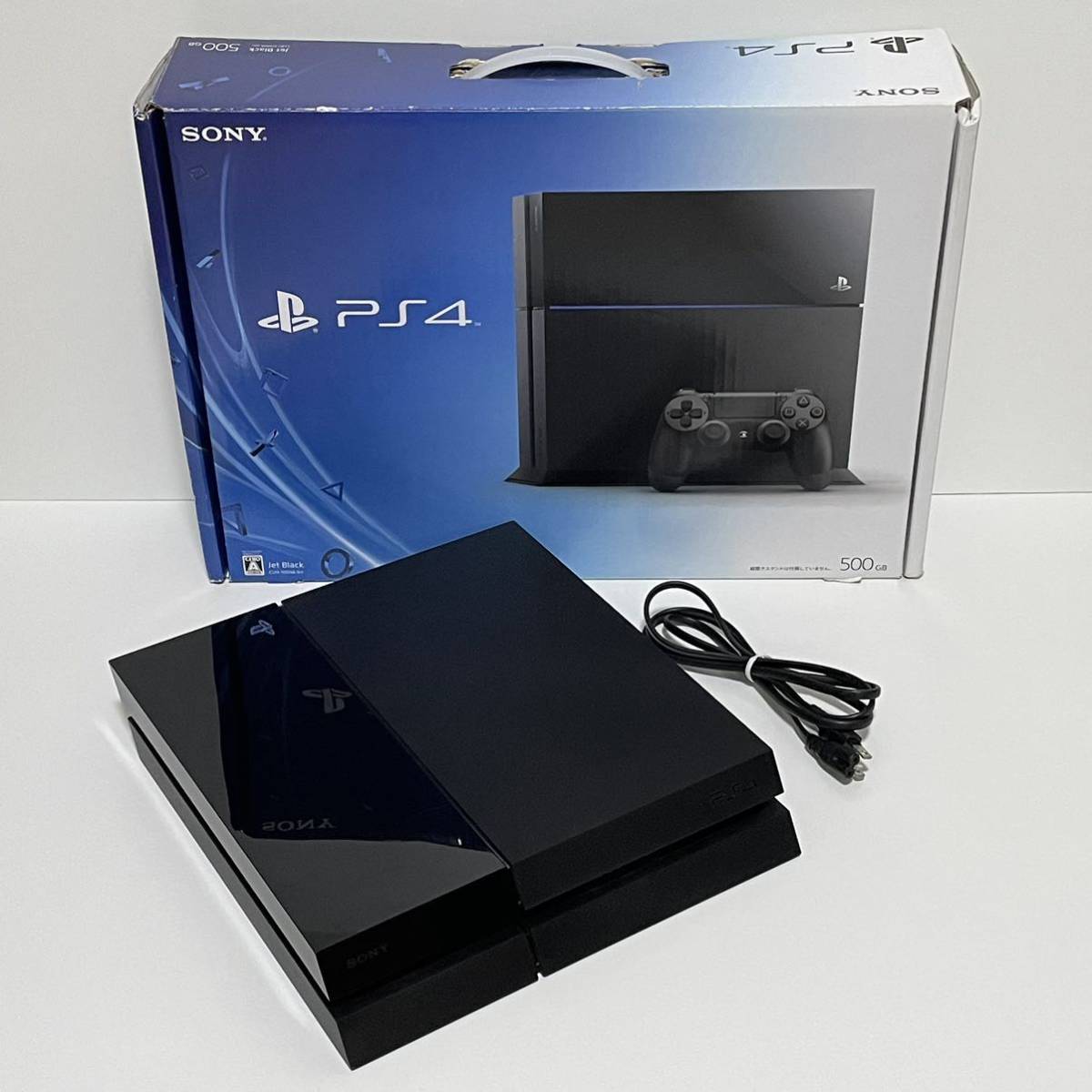 動作品 SONY PlayStation4 CUH-1000A 500GB Jet Black 本体 (プレステ4/ソニー/PS4/黒/ブラック/CUH-1000AB01)