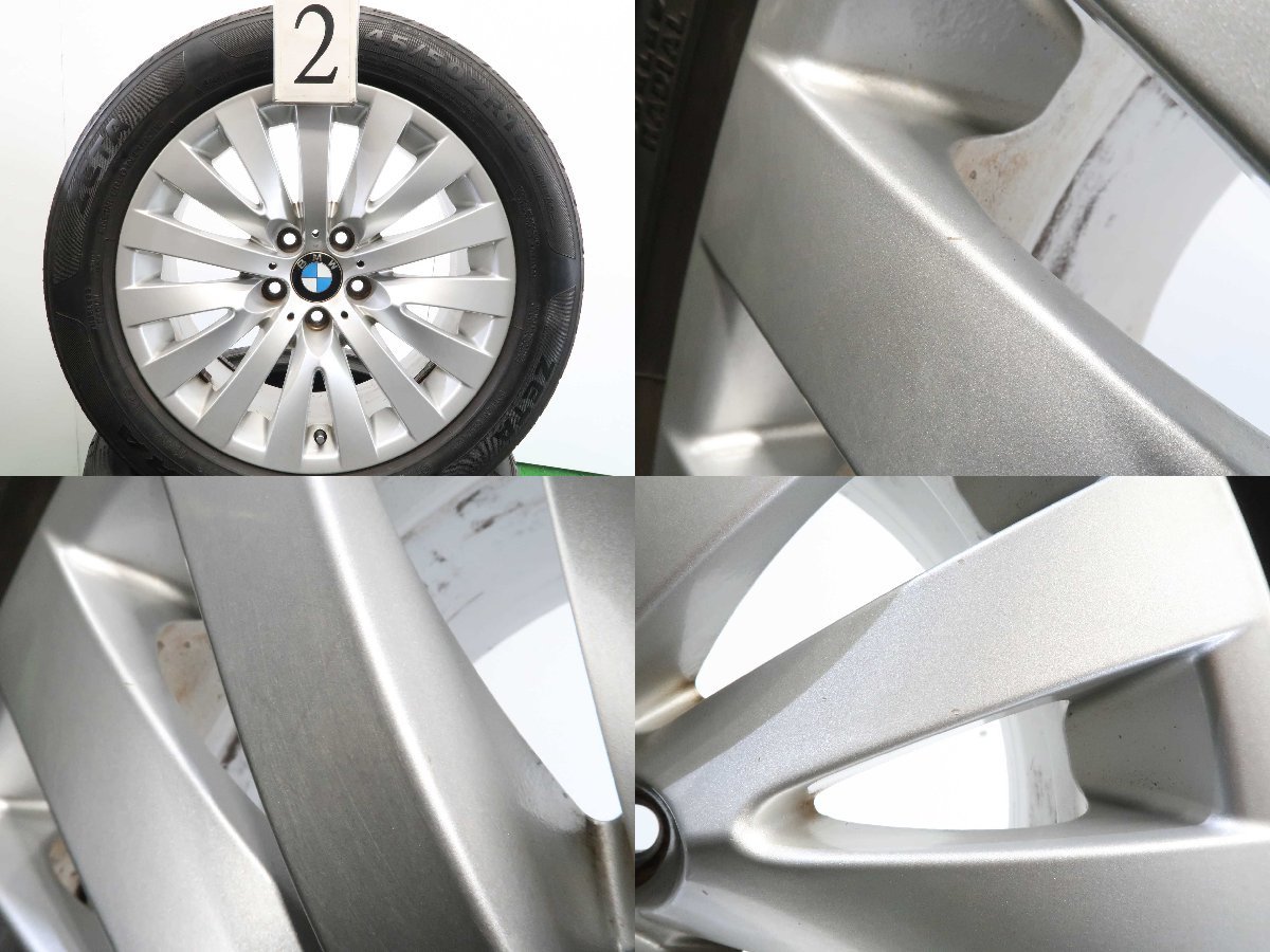 4本 BMW 7シリーズ F01 純正 18インチ 8J +30 5H PCD 120 ラジアル 