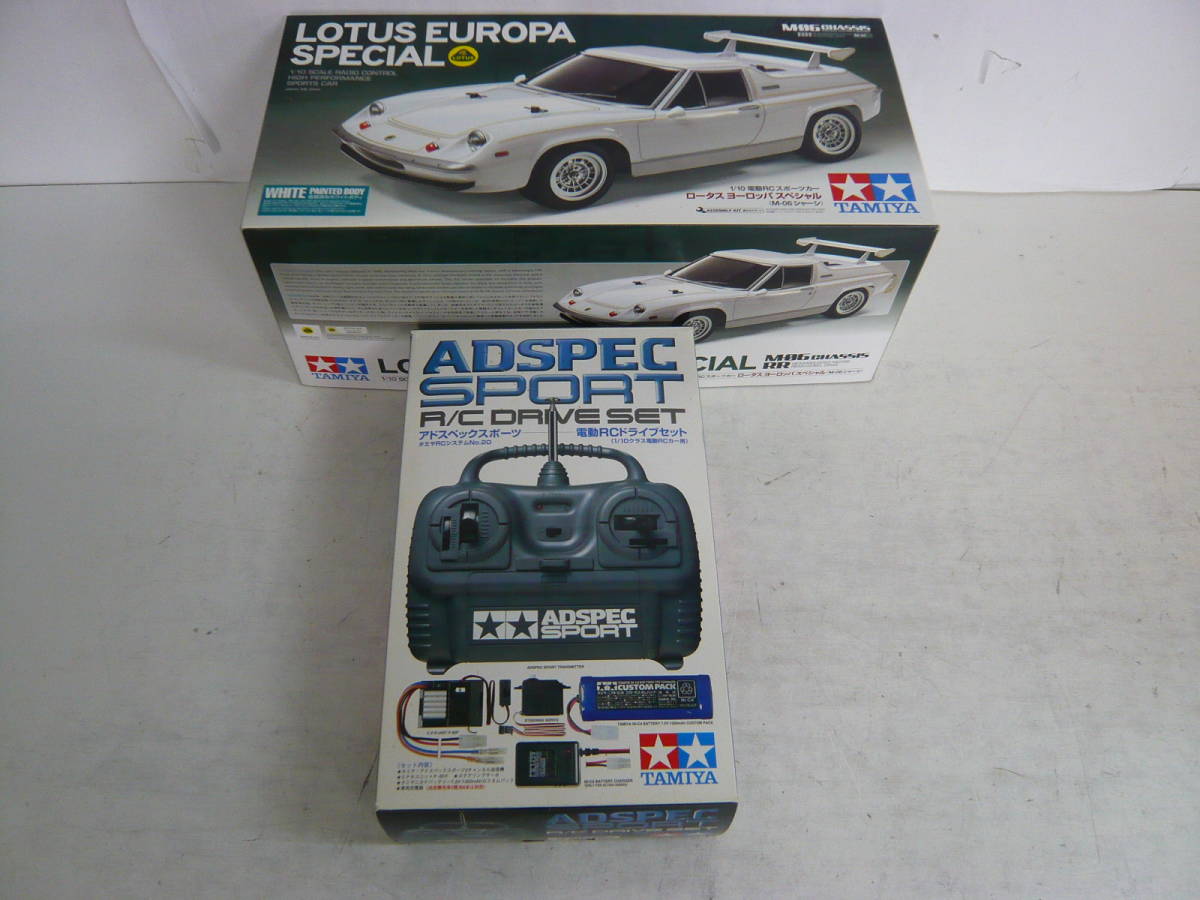 静/タミヤ/1：10電動RCスポーツカー/ロータスヨーロッパスペシャル/M