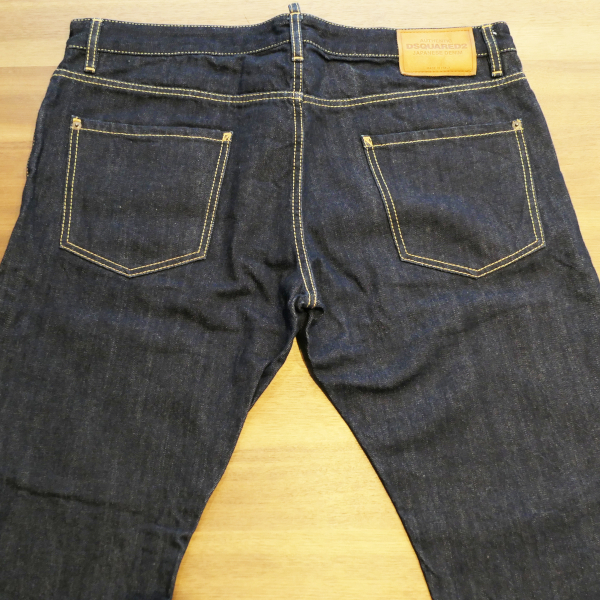 DSQUARED2 デニムパンツ 56 ロールアップ ビッグサイズ Cool guy jean ディースクエアード ブルー イタリア製 質屋 神戸つじの