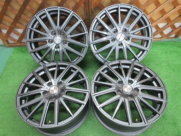 【H104】PREDICT アルミホイール 4本!! 7J +38 PCD114.3-5H