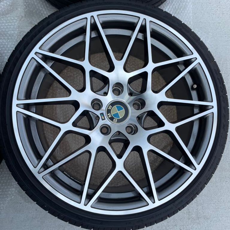 極美品EMN GERMANY 19インチ×8.5J +35 PCD120×5H 4本通し/高年式バリ山 