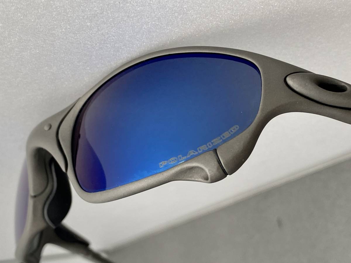 偏光☆OAKLEYオークリー JULIETジュリエット X-METAL/Ice Iridium