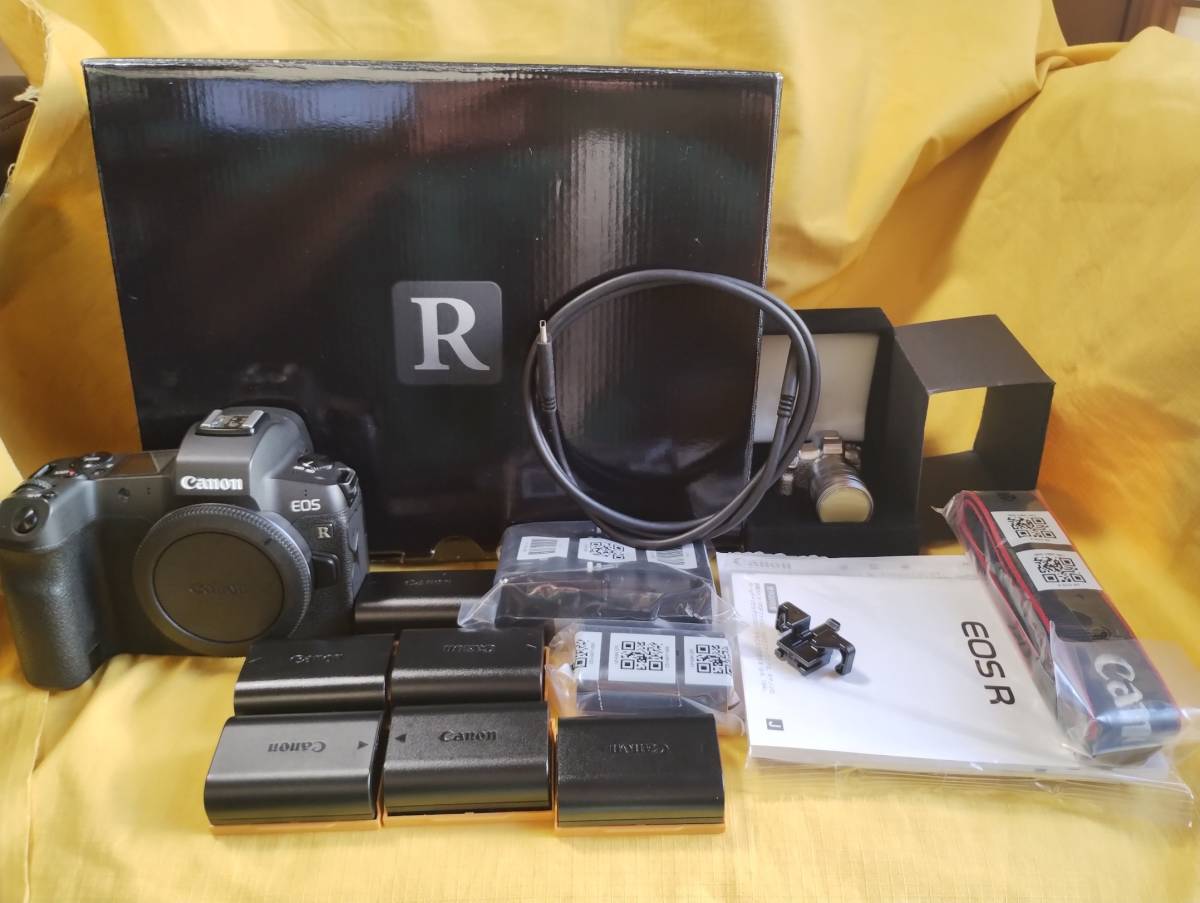 (最終値下)Canon EOS R 撮影機材一式(美品・正常動作品) 中古・正常作動品】キャノンEOSーR ボデ＋付属品 デジタル一眼 カメラ