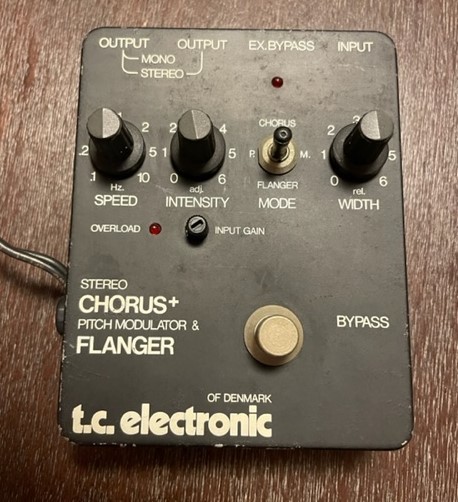 t.c. electronic CHORUS+ FLANGER