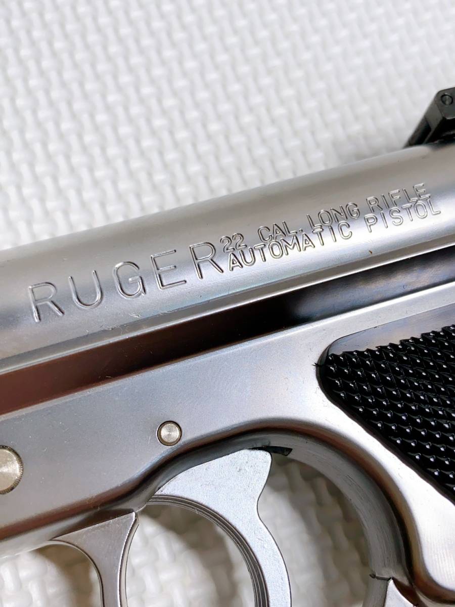 マルシン/marushin STURM RUGER シルバー 固定ガスガン スタームルガー