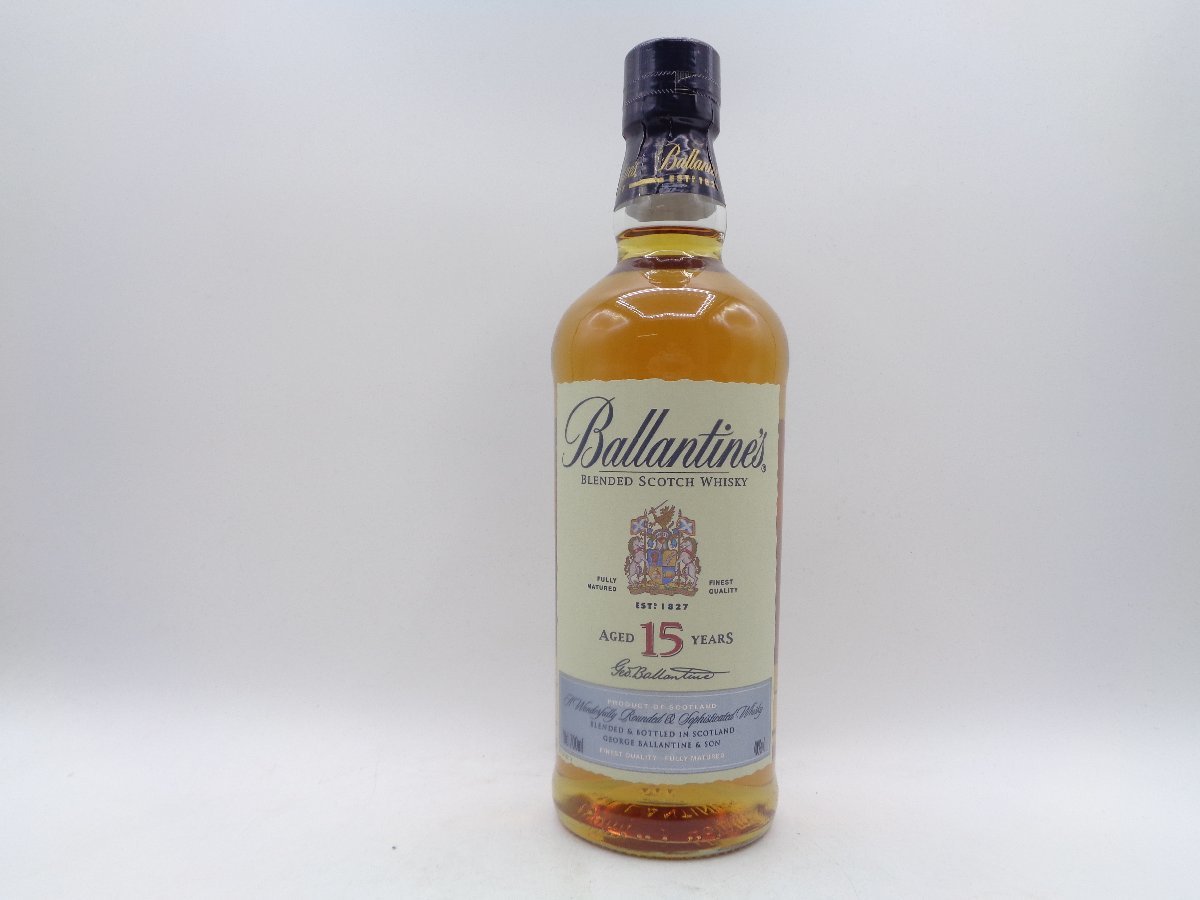 BALLANTINE'S 15年 バランタイン スコッチ ウイスキー 未開封 古酒