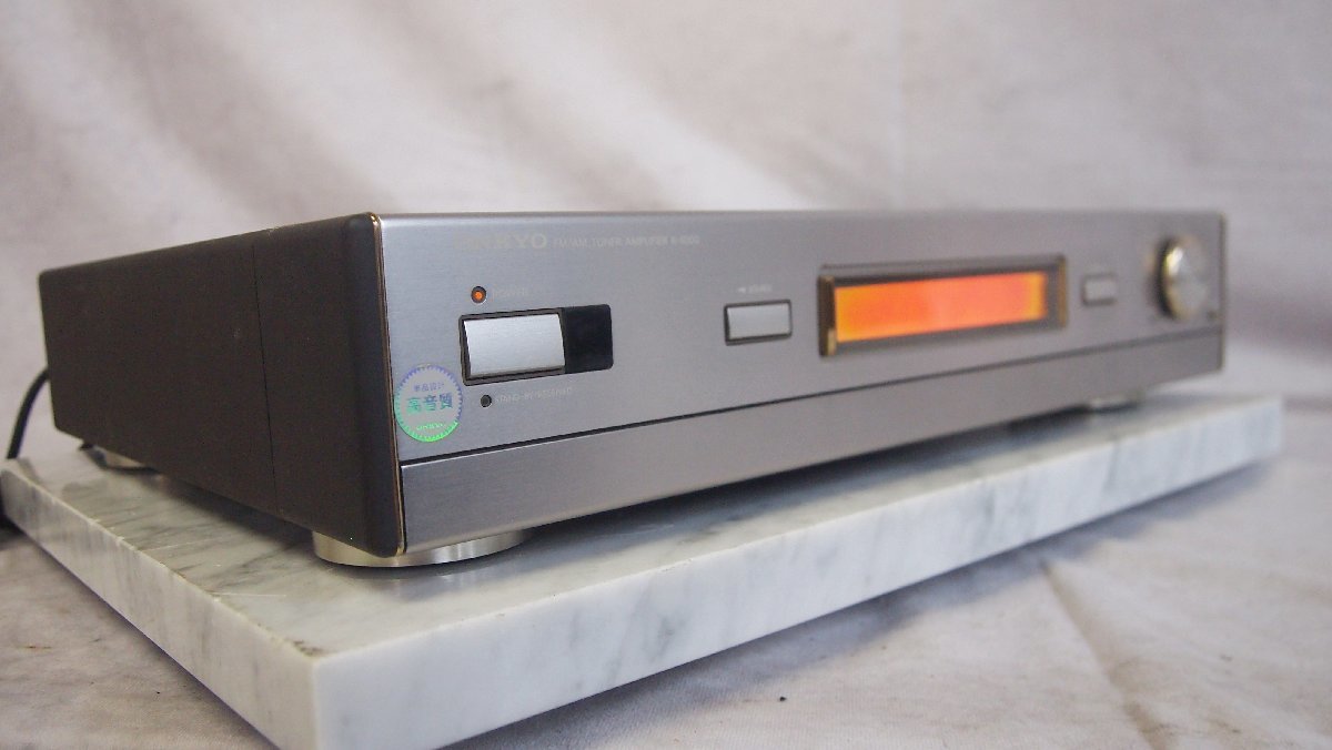 Yahoo!オークション K○【現状品】ONKYO オンキョー R-1000 チューナー