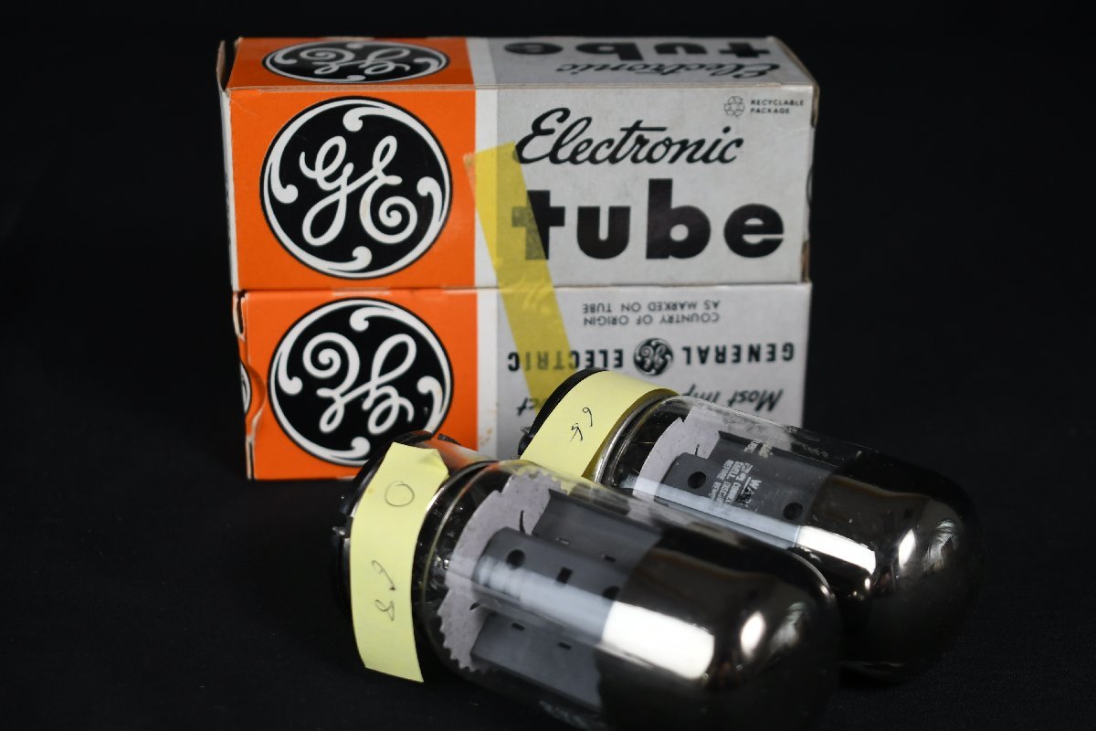 GE 6550A 真空管 　動作確認済中古品 3本セット　米国 USA 製 GE 6550A 真空管 動作確認済品 3本セット 米国 USA 製 GE 6550A 真空管
