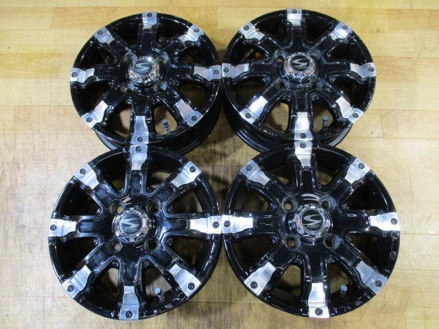 軽トラ 軽バン クリムソン MG マーテルギア ビースト for K-CAR ハイゼット アトレー キャリィ エブリイ N-VAN ホイール 4本SET 12インチ