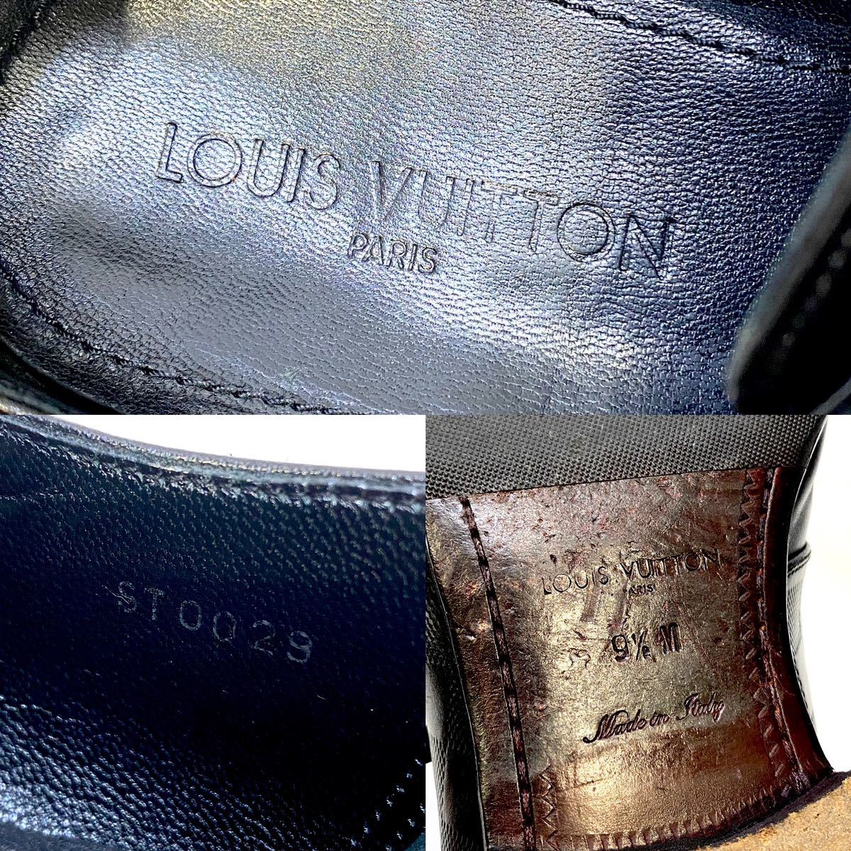 LOUIS VUITTON ダミエグラフィット ダブルモンクストラップレザー 