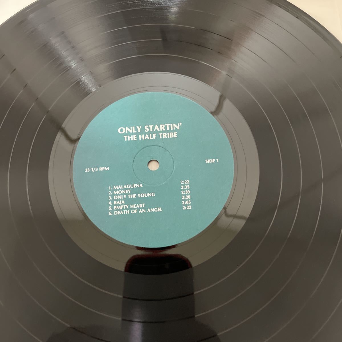 稀少LP!! THE HALF TRIBE ONLY STARTIN