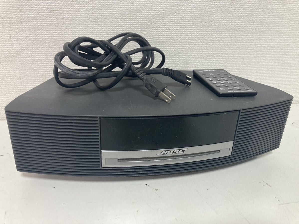 BOSE Wave music system CD付きラジオ 電源コード/取扱説明書/リモコン