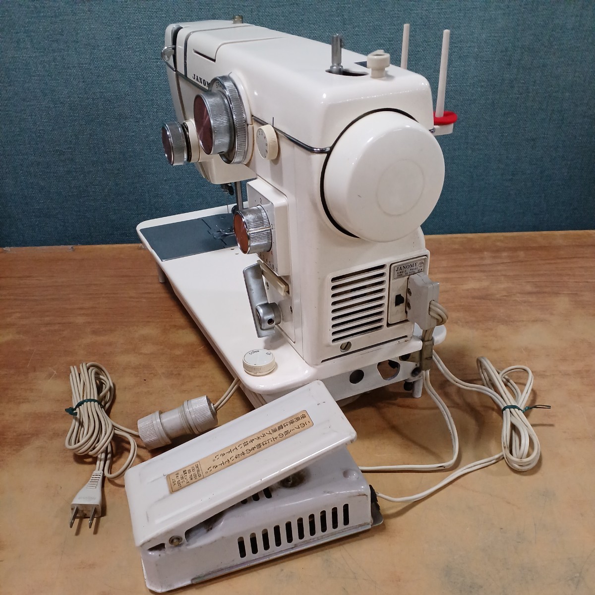 JANOME ジャノメミシン トピアA MODEL 802 蛇の目 フットペダル