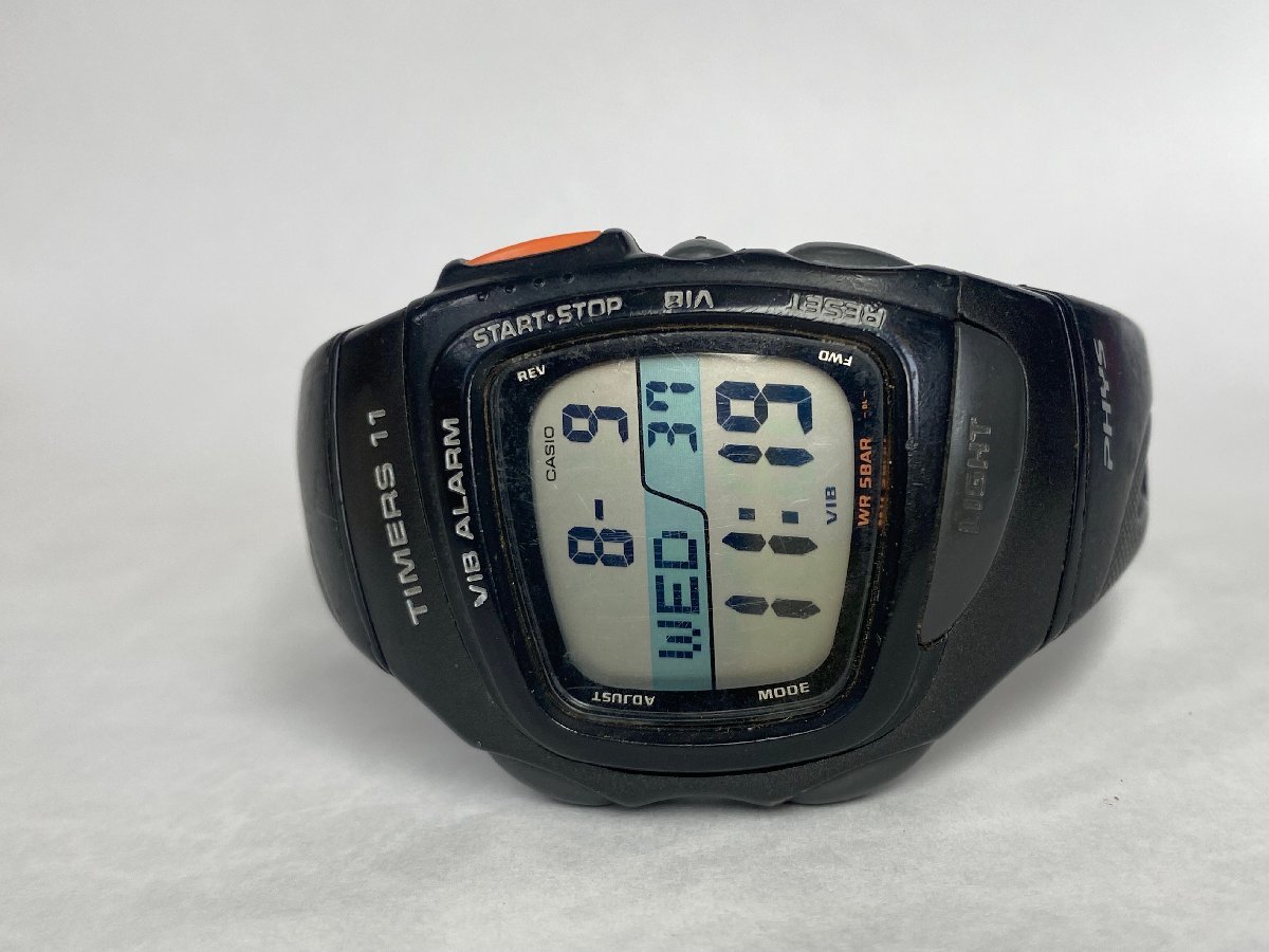 カシオ フィズ RFT-100-1JF ブラック黒 タイマーズ11 サッカー対応 