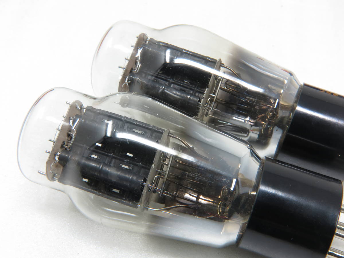 真空管 GE 2A3 2本まとめて#1 SYLVANIA 1619代換2A3 真空管 GE 6A3