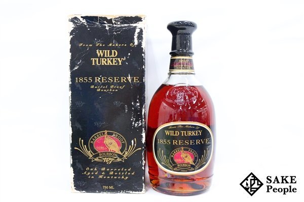 ◇注目! ワイルドターキー 1855 リザーブ 750ml 54.8% 箱付き バーボン